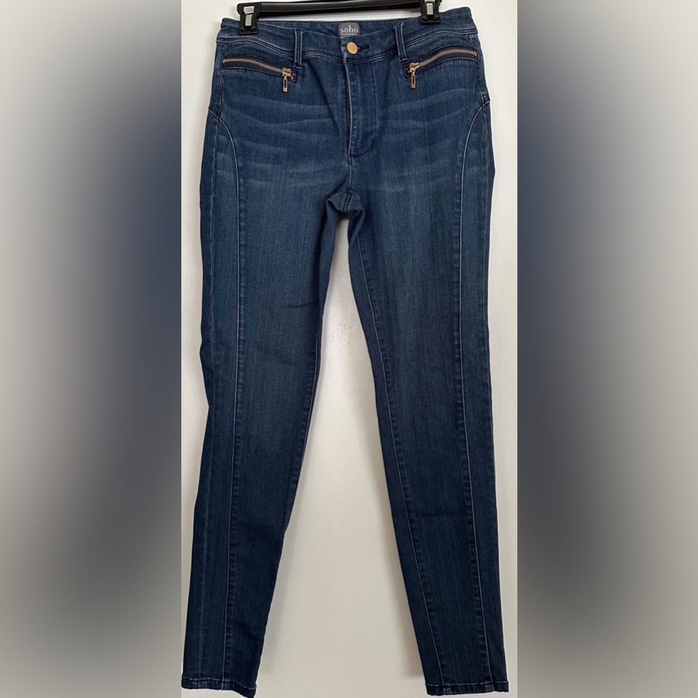 Soho Dark Blue Skinny Jeans